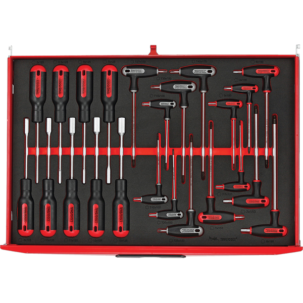 23pc MD Hex/Tx T-Handle & Nut Driver Set (EVA)